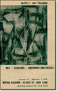 Bertha Schaefer Gallery, 1951