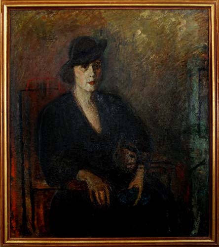 Portrait of Artist's Wife